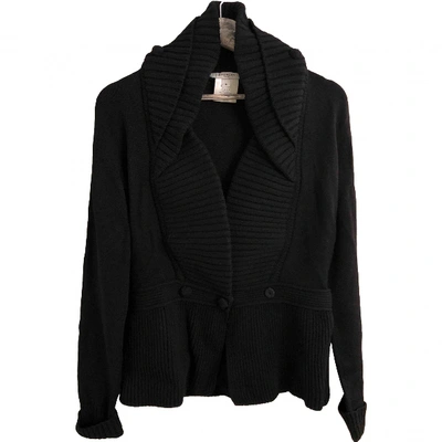 Pre-owned Givenchy Wool Cardigan In Black