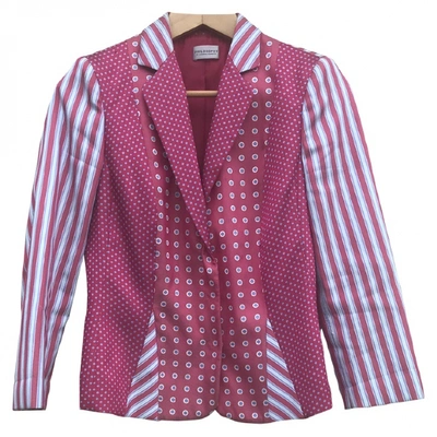 Pre-owned Philosophy Di Alberta Ferretti Pink Polyester Jacket