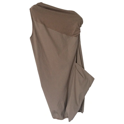 Pre-owned Brunello Cucinelli Dress In Brown