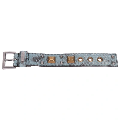 Pre-owned Prada Leather Bracelet In Multicolour