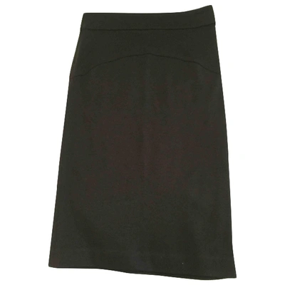 Pre-owned Diane Von Furstenberg Wool Mid-length Skirt In Purple