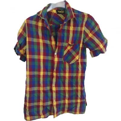 Pre-owned Wrangler Shirt In Multicolour