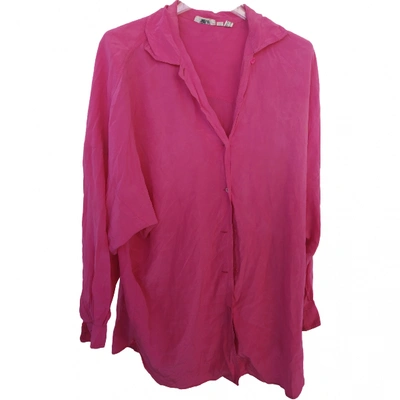Pre-owned Aspesi Silk Tunic In Pink