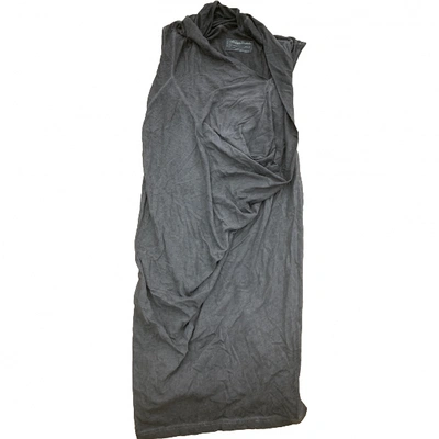 Pre-owned Allsaints Mid-length Dress In Grey