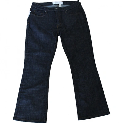 Pre-owned Victoria Victoria Beckham Short Jeans In Blue