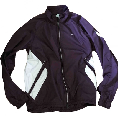 Pre-owned Nike Jacket In Purple