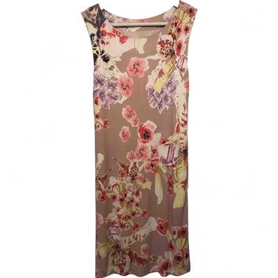 Pre-owned Marc Cain Mid-length Dress In Multicolour