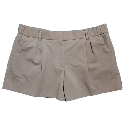 Pre-owned Viktor & Rolf Beige Synthetic Shorts