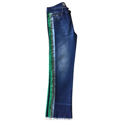 Pre-owned Essentiel Antwerp Straight Jeans In Blue