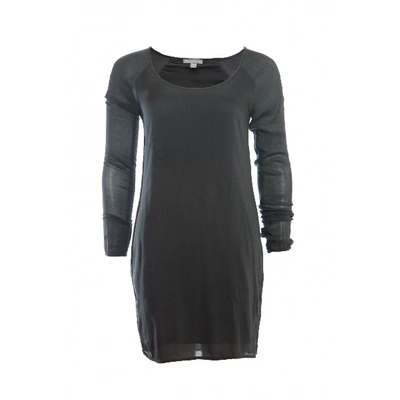 Pre-owned James Perse Mid-length Dress In Grey