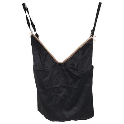 Pre-owned Alberta Ferretti Camisole In Black