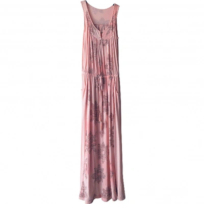 Pre-owned Juicy Couture Maxi Dress In Pink