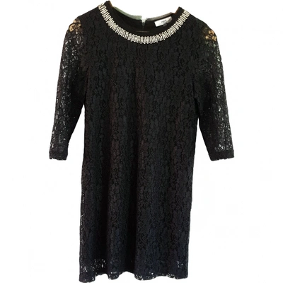 Pre-owned Suncoo Black Lace Dress