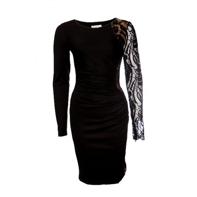 Pre-owned Emilio Pucci Wool Mid-length Dress In Black