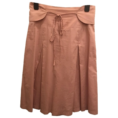 Pre-owned Kenzo Mid-length Skirt In Pink