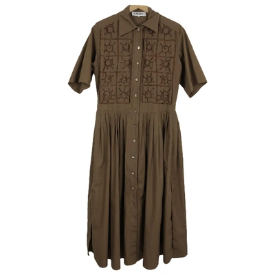 Pre-owned Iceberg Mid-length Dress In Brown