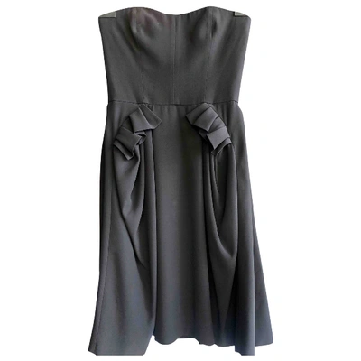 Pre-owned Saint Laurent Mid-length Dress In Black