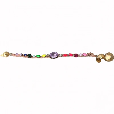 Pre-owned Shourouk Multicolour Crystal Bracelet