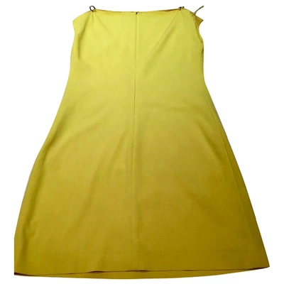 Pre-owned Versus Mid-length Dress In Yellow
