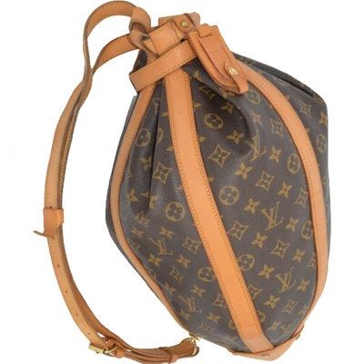 Pre-owned Louis Vuitton Romeo Gigli  Brown Cloth Backpack