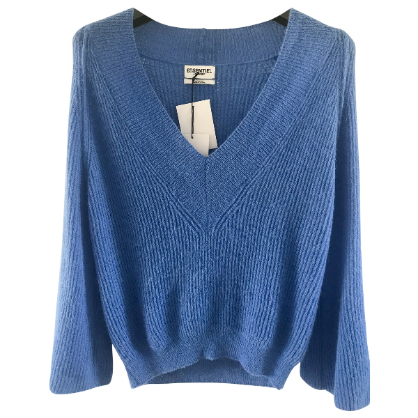 Pre-owned Essentiel Antwerp Blue Wool Knitwear | ModeSens