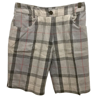 Pre-owned Barbour Multicolour Cotton Shorts