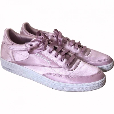Pre-owned Reebok Club C 85 Trainers In Pink