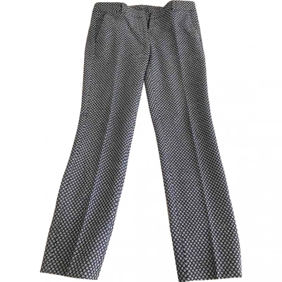 Pre-owned Mauro Grifoni Straight Pants In Multicolour