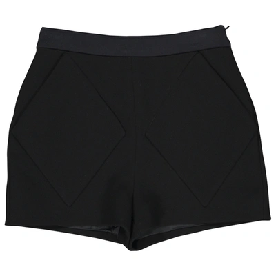 Pre-owned Balenciaga Black Polyester Shorts