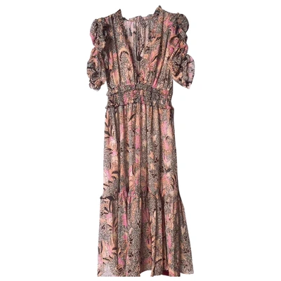 Pre-owned Ulla Johnson Pink Silk Dress