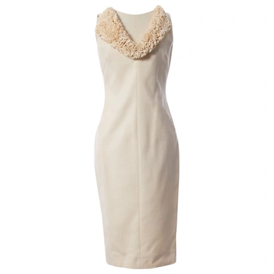 Pre-owned Giambattista Valli Silk Mid-length Dress In Other