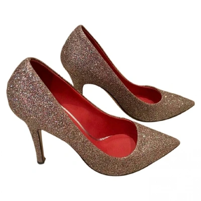 Pre-owned Isabel Marant Glitter Heels In Multicolour