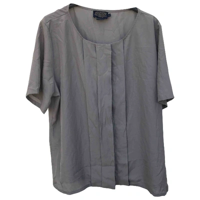 Pre-owned Pendleton Grey Polyester Top
