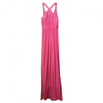 Pre-owned Alice And Olivia Maxi Dress In Pink