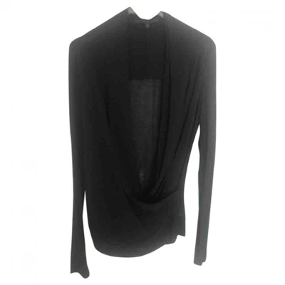 Pre-owned Victoria Beckham Silk Blouse In Black