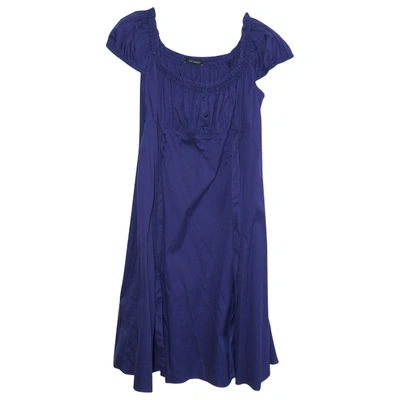 Pre-owned Tara Jarmon Mid-length Dress In Purple