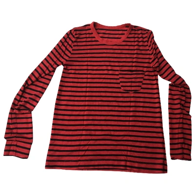 Pre-owned Zadig & Voltaire Red Cotton Top