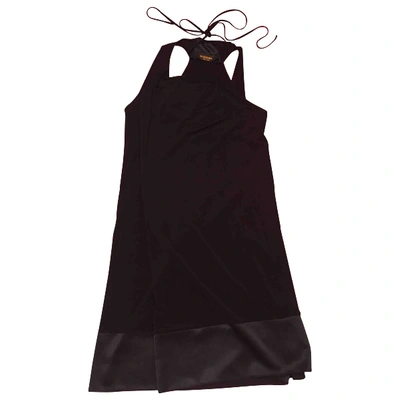 Pre-owned Diesel Black Gold Mid-length Dress In Black