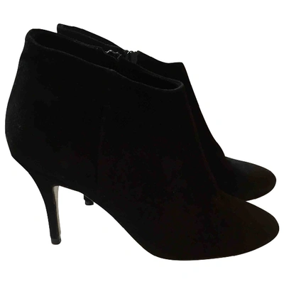 Pre-owned Mellow Yellow Ankle Boots In Black
