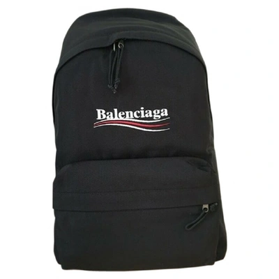 Pre-owned Balenciaga Black Backpack