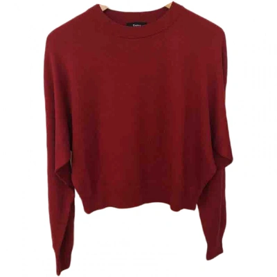 Pre-owned Theory Cashmere Knitwear In Red