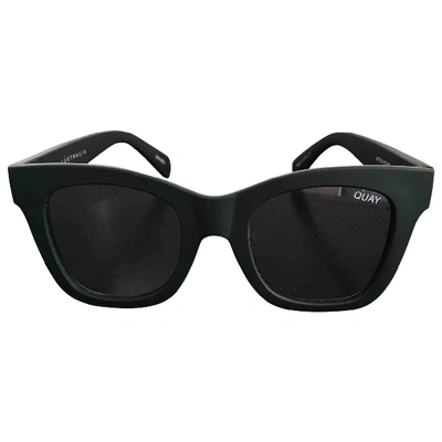 Pre-owned Quay Black Sunglasses