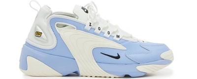 Nike Zoom 2k Sneakers In Aluminum/black-mtlc Silver-sail