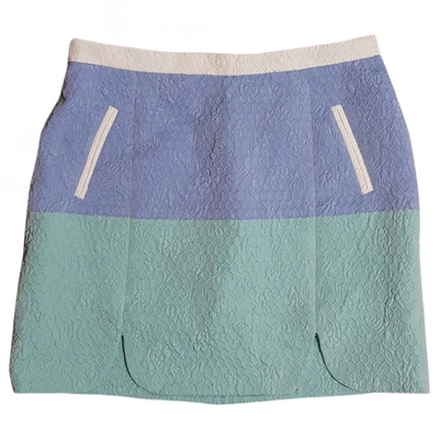 Pre-owned Piccione•piccione Mid-length Skirt In Multicolour