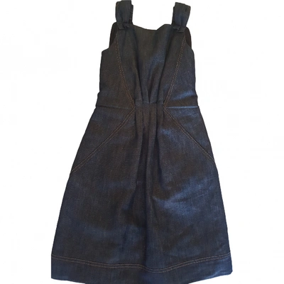 Pre-owned Louis Vuitton Dress In Blue