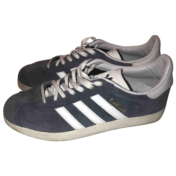 adidas gazelle blue leather