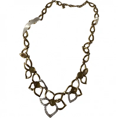 Pre-owned Nina Ricci Necklace In Gold