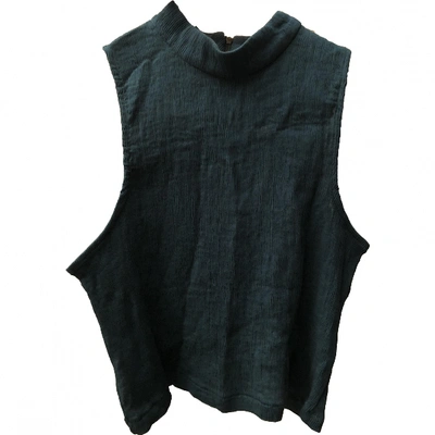 Pre-owned Kendall + Kylie Vest In Green
