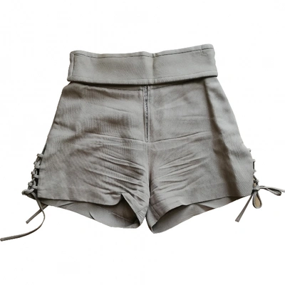 Pre-owned Iro Camel Cotton Shorts