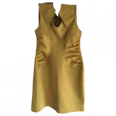 Pre-owned Lanvin Dress In Yellow